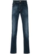 Philipp Plein - Straight-leg Jeans - Men - Cotton/polyester/spandex/elastane - 32, Blue, Cotton/polyester/spandex/elastane