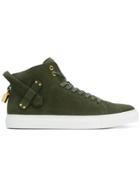Buscemi Mid-top Sneakers - Green