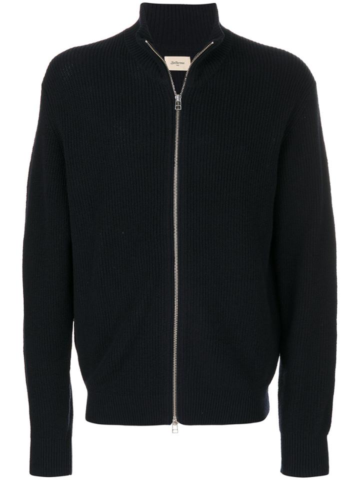 Bellerose Zip Front Cardigan - Blue