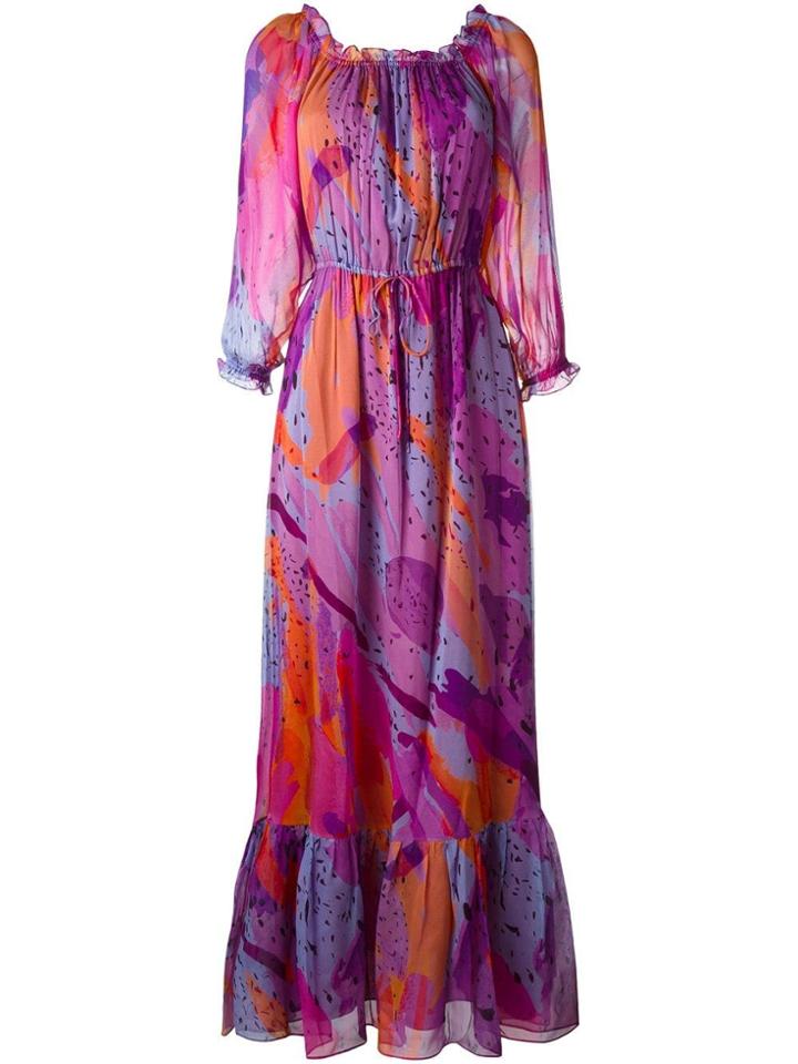 Dvf Diane Von Furstenberg 'camila' Maxi Dress - Pink