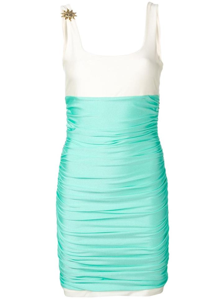 Fausto Puglisi Fitted Mini Dress - Green
