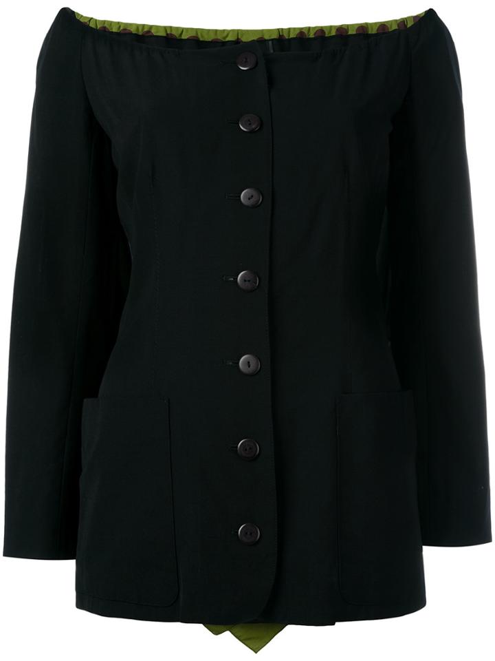 Jean Paul Gaultier Vintage Foulard Jacket - Black