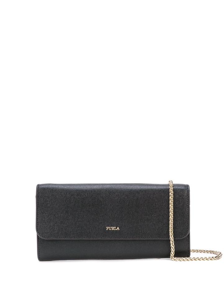 Furla Textured Purse - Black