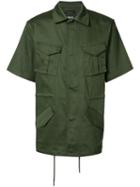 Publish - Utility Shirt - Men - Cotton/spandex/elastane - L, Green, Cotton/spandex/elastane