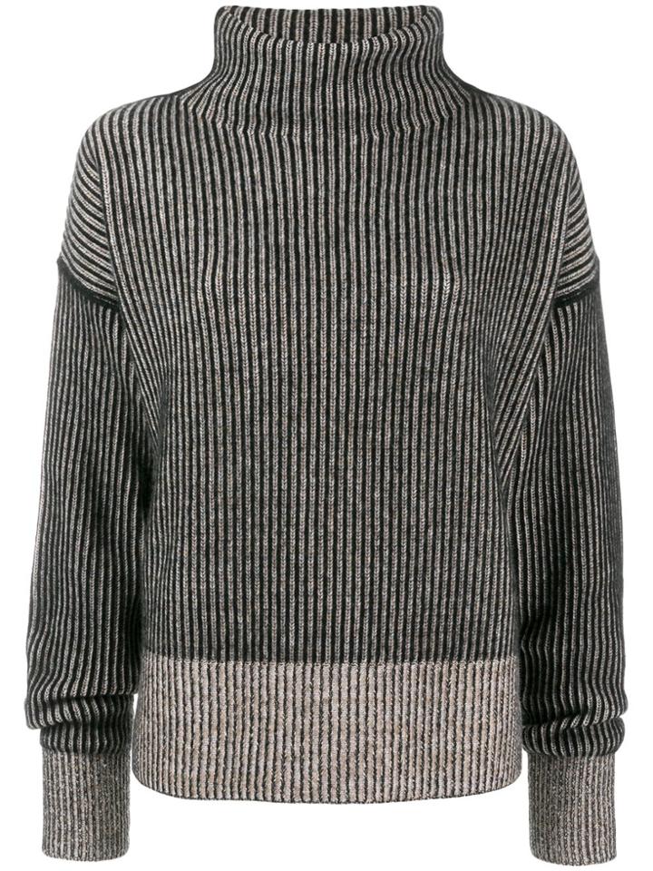 Sportmax Turtle Neck Jumper - Black