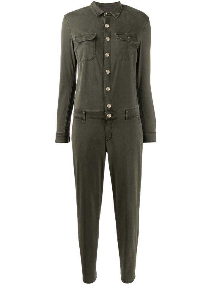 Jacob Cohen Amanda Slim-fit Jumpsuit - Green
