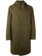 Mackintosh Single Breasted Coat, Men's, Size: 42, Green, Cotton
