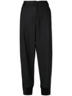 Pierantoniogaspari Baggy Fit Tailored Trousers - Black