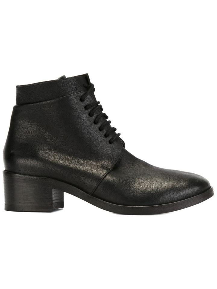 Marsèll Lace-up Boots, Women's, Size: 39, Black, Leather