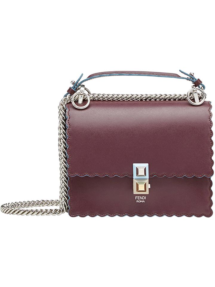 Fendi Kan I Shoulder Bag - Red