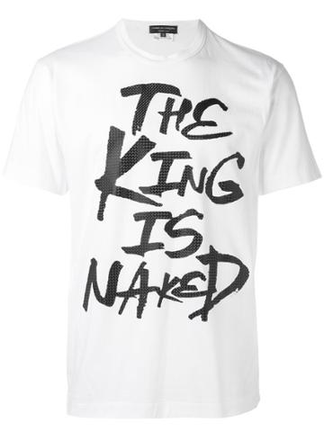 Comme Des Garçons Homme Plus The King T-shirt - White