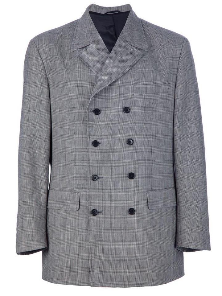 Moschino Vintage Checked Blazer
