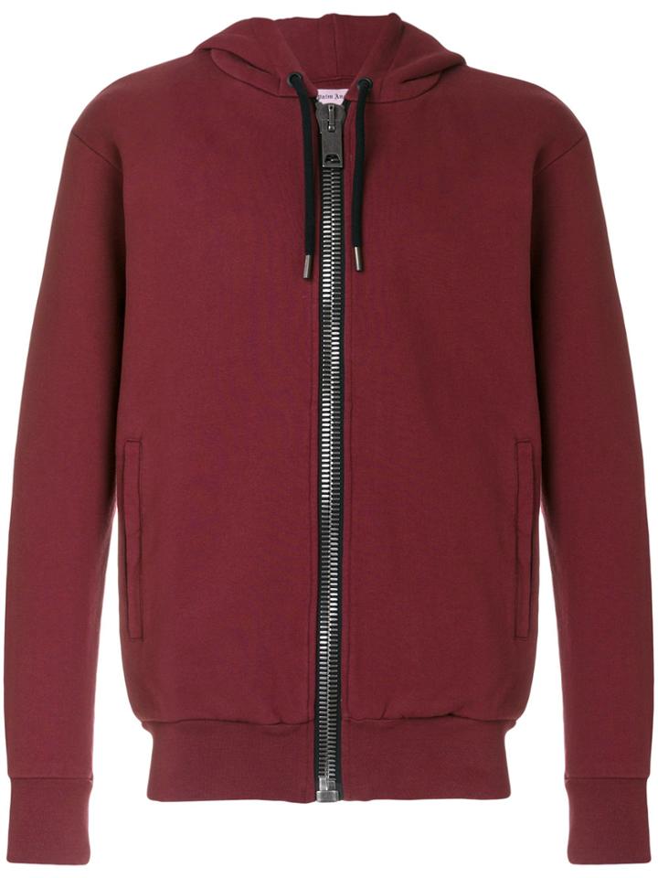 Palm Angels Zip Hoodie - Pink & Purple