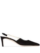 By Far Gabriella 60 Slingback Pumps - Black