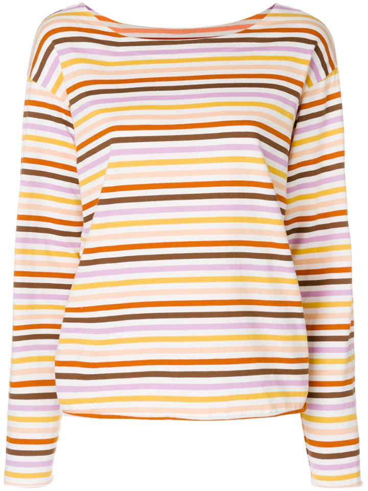 Mih Jeans Simple Mariniere Sweatshirt - Multicolour