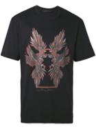 Parrot Print T-shirt - Men - Cotton - S, Black, Cotton, Bruno Bordese
