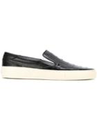 Saint Laurent Skate Sneakers, Men's, Size: 42.5, Black, Leather/rubber