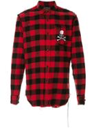 Mastermind World Checked Shirt - Red