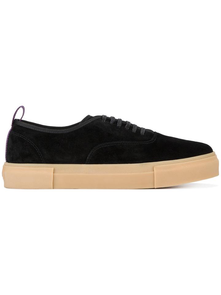 Eytys Black Suede Gum Mother Sneakers