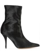 Tabitha Simmons Pointed Ankle Boots - Black