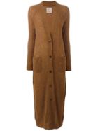 Laneus Long Cardigan, Women's, Size: 40, Brown, Alpaca/wool/polyamide