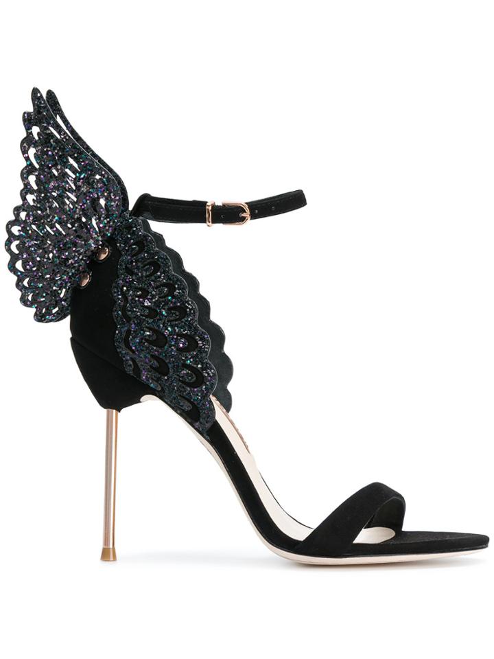 Sophia Webster Evangeline Sandals - Black