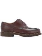 Paraboot Chunky Sole Derby Shoes - Brown