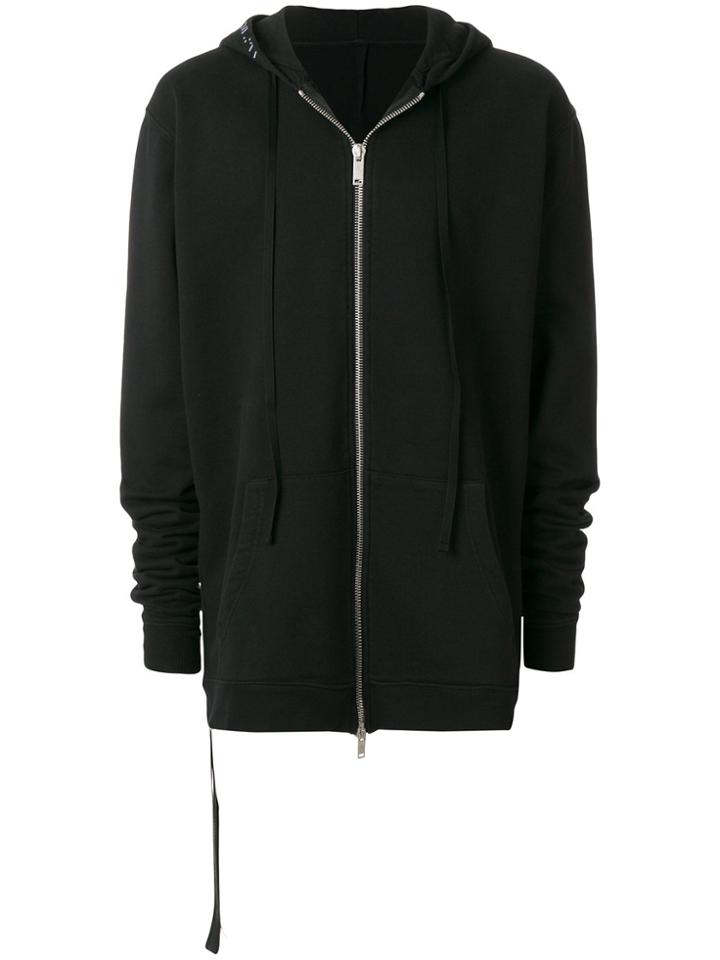 Unravel Project Classic Zipped Hoody - Black
