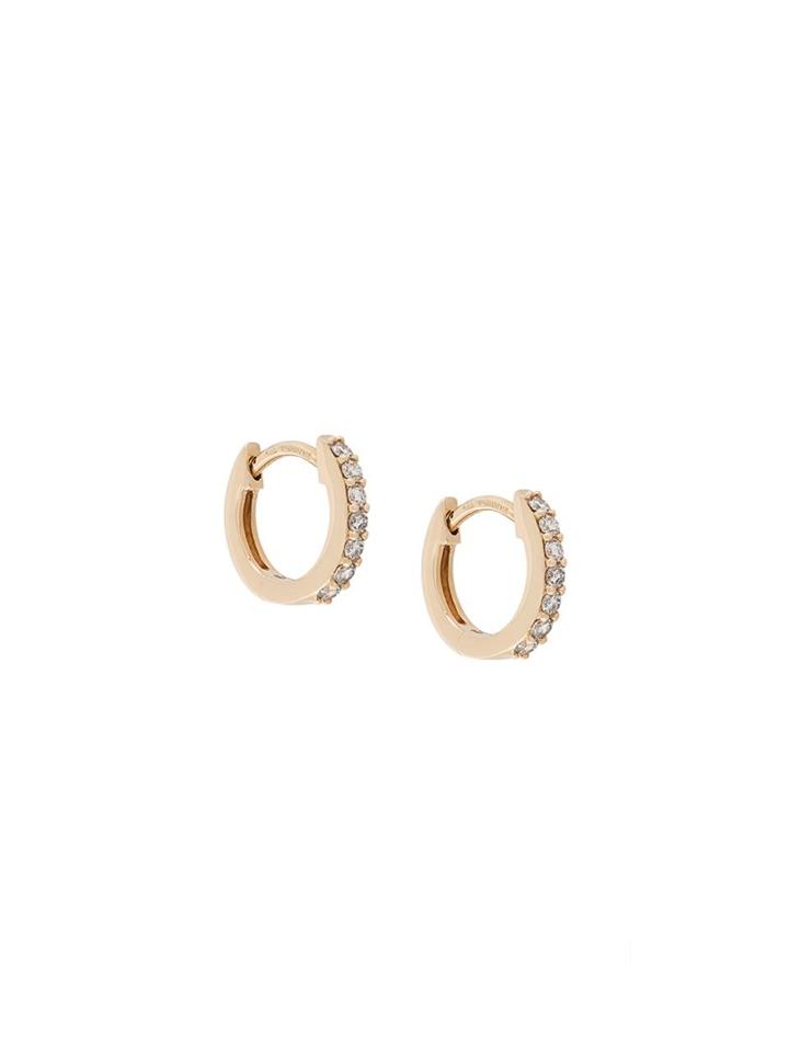 Astley Clarke Mini Halo Hoop Earrings, Women's, Metallic