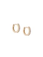 Astley Clarke Mini Halo Hoop Earrings, Women's, Metallic