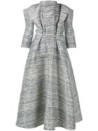 Tata Naka 'ursula' Off-shoulder Midi Dress