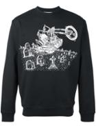 Mcq Alexander Mcqueen - Rabbit Print Sweatshirt - Men - Cotton - S, Black, Cotton