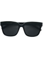 Saint Laurent Eyewear Large Square Framed Sunglasses - Black