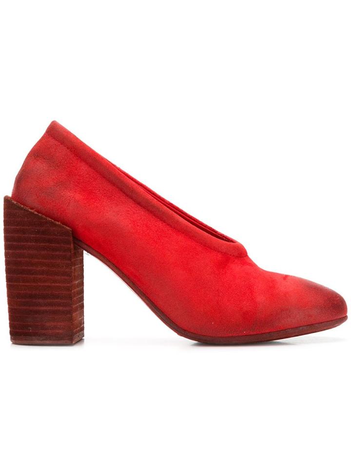 Marsèll Block Heel Pumps - Red