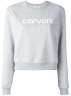 Carven Logo Print Sweater