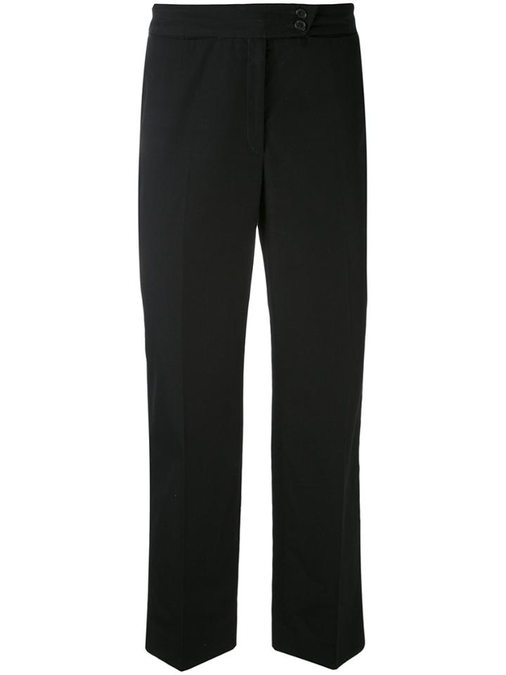 Maison Martin Margiela Vintage Straight-leg Trousers - Black