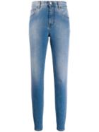 Just Cavalli Neon Stripe Skinny Jeans - Blue