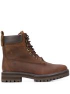 Timberland Lace Up Ankle Boots - Brown