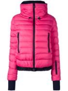 Moncler Grenoble Hooded Zipped Jacket, Women's, Size: 0, Pink/purple, Feather Down/polyamide/polyester