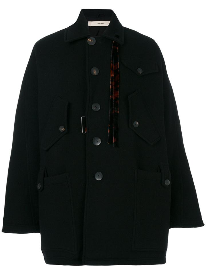 Damir Doma Cye Coat - Black