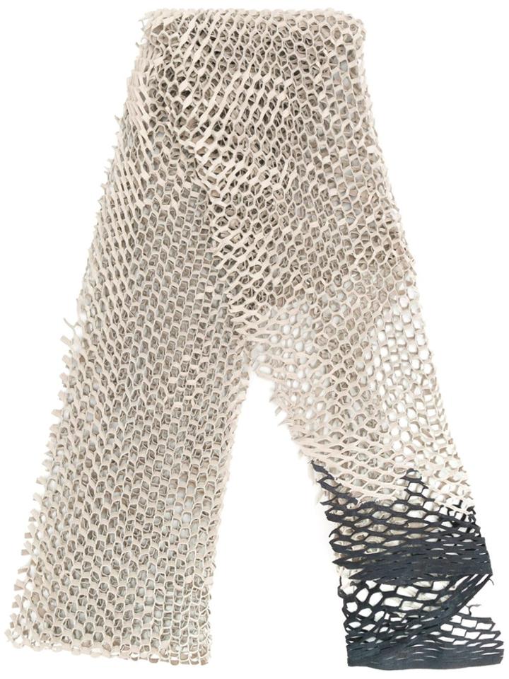 Vanderwilt Open Net Scarf - Neutrals