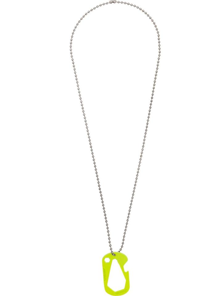 Off-white Lifesaver Necklace - Yellow