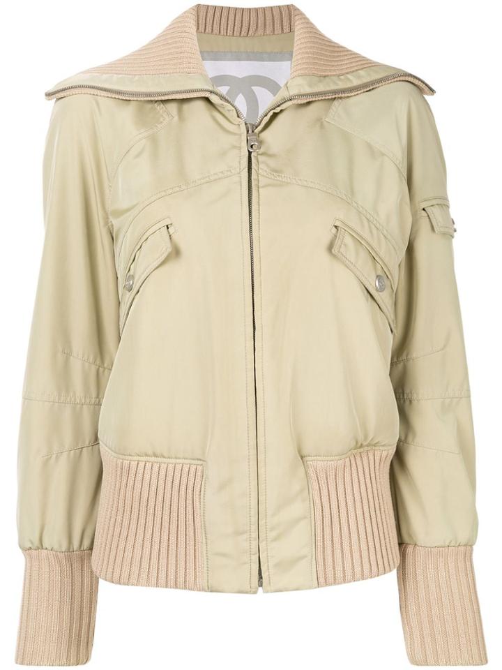 Chanel Pre-owned Sports Line Bomber Jacket - Gold