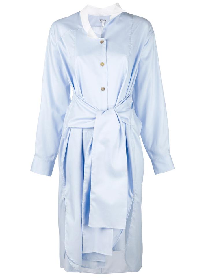 Loewe Shirt Dress - Blue