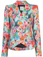 Valentina Shah Floral Print Blazer - Multicolour