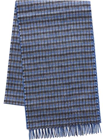 Prada Cashmere And Silk Scarf - Blue