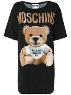 Moschino Teddy T-shirt Dress - Black