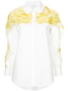 Huishan Zhang Paillette Shirt - White