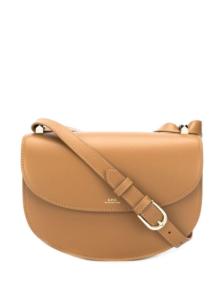 A.p.c. Sable Cross-body Bag - Neutrals