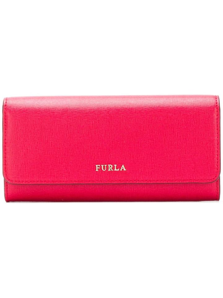 Furla Babylon Logo Wallet - Red